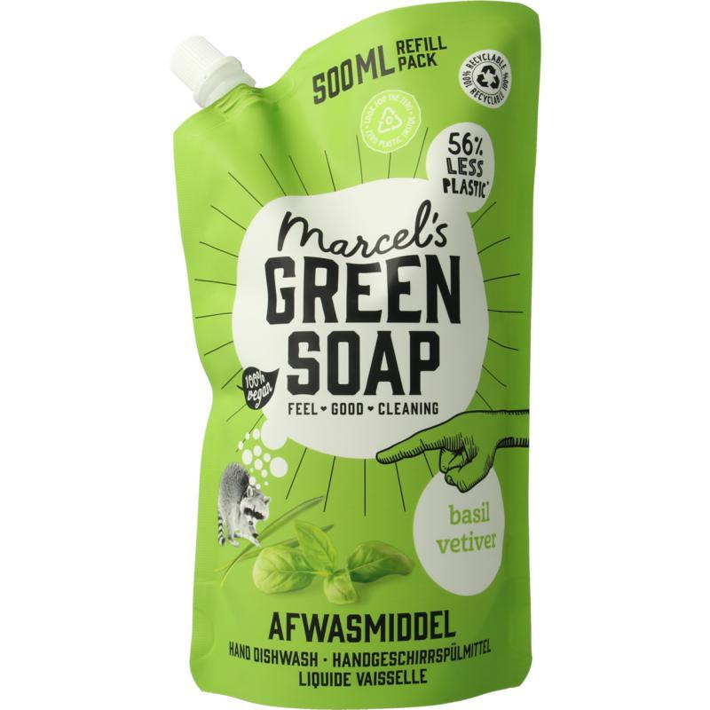 Marcel's GR Soap afwasmiddel basil & vert nv