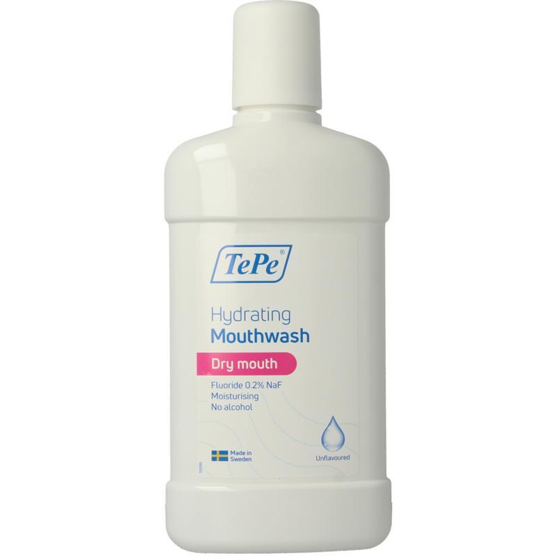 Tepe mouthwash dry mouth unflavour