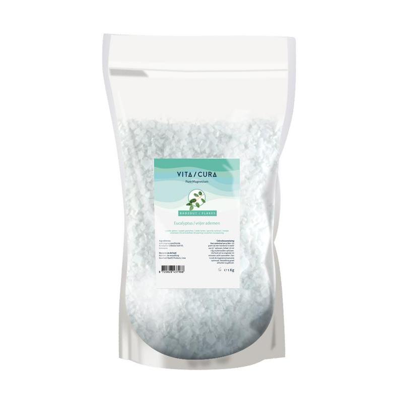 Vitacura magnesium zout flakes eucalypt