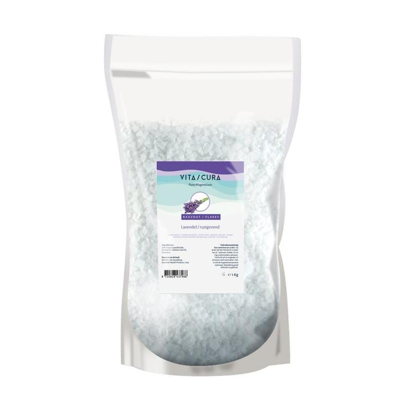 Vitacura magnesium zout flakes lavendel
