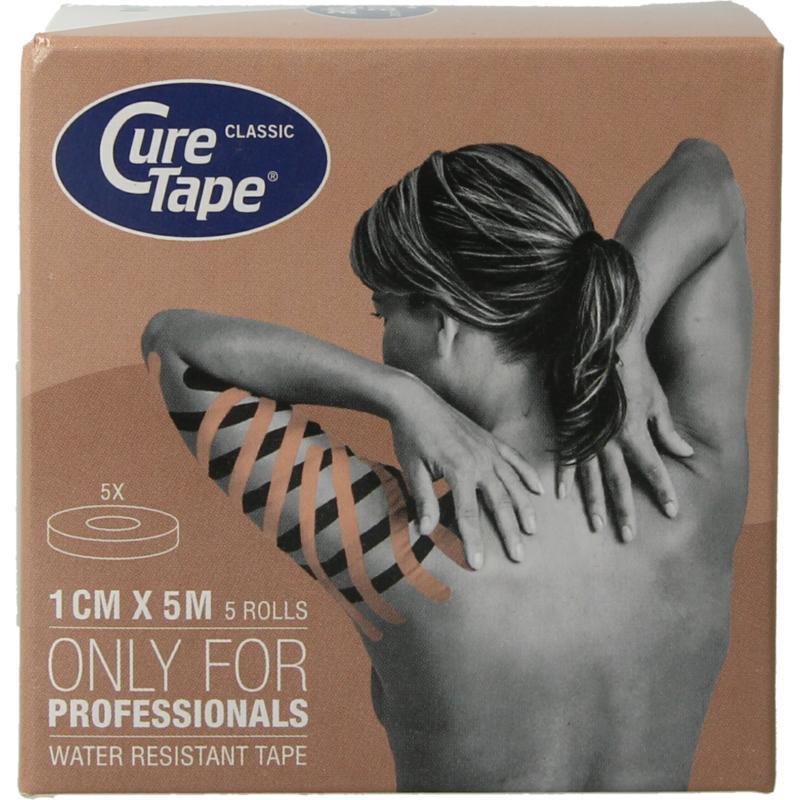 Curetape cure tape 1cm x 5mt beige