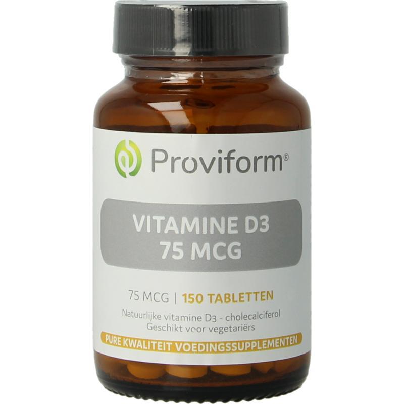 Proviform vitamine d3-75mcg (3000 ie)