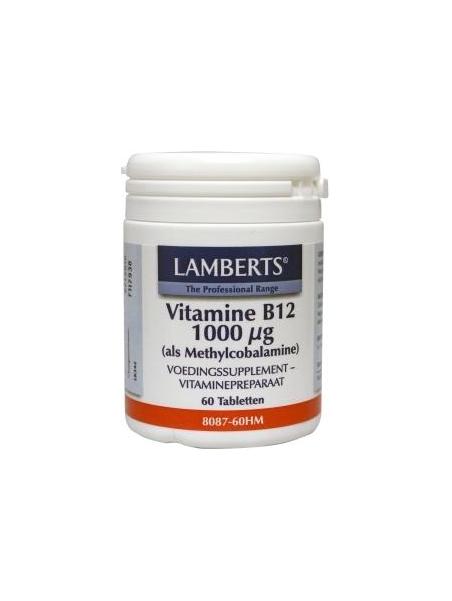 Vitamine B12 methylcobalamine 1000 mcg