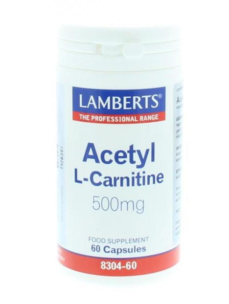 Acetyl l-carnitine 500 mg