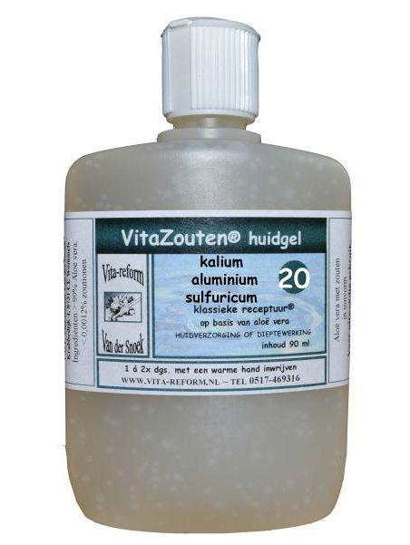 Kalium aluminium sulfuricum huidgel Nr. 20
