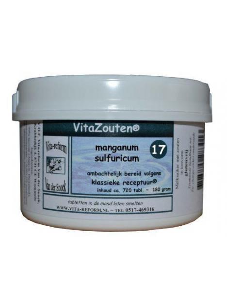 Manganum sulfuricum VitaZout Nr. 17