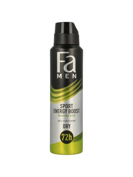 Men deodorant spray sport double power boost