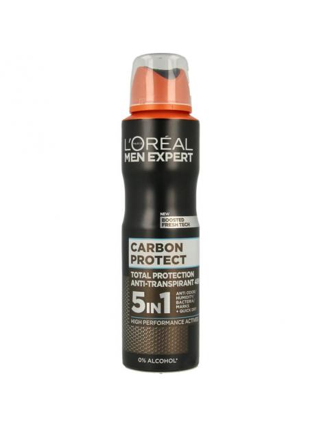 invoer Meetbaar Sandalen Loreal Men expert deo spray carbon protect