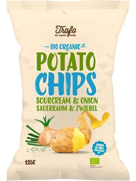 Chips sour cream & onion bio