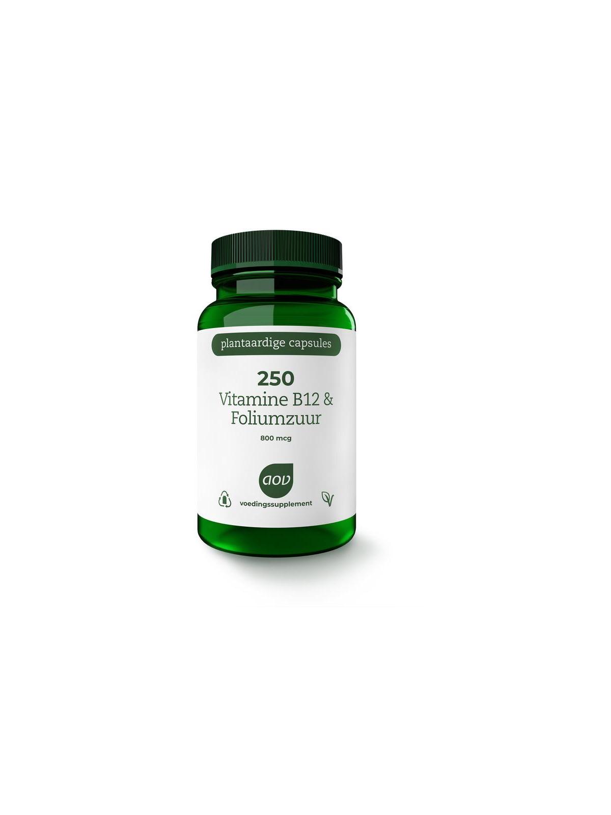 250 Vitamine B12 & foliumzuur