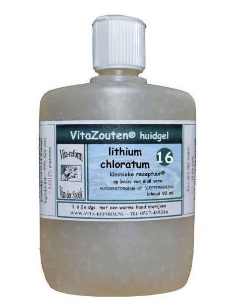 Lithium chloratum huidgel Nr. 16