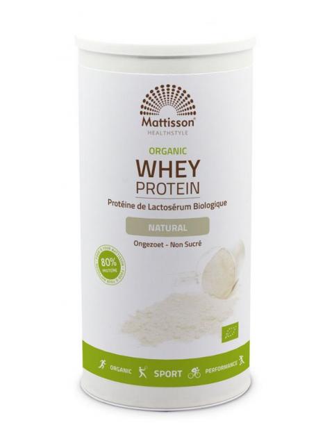 Wei Whey proteine naturel 80% bio