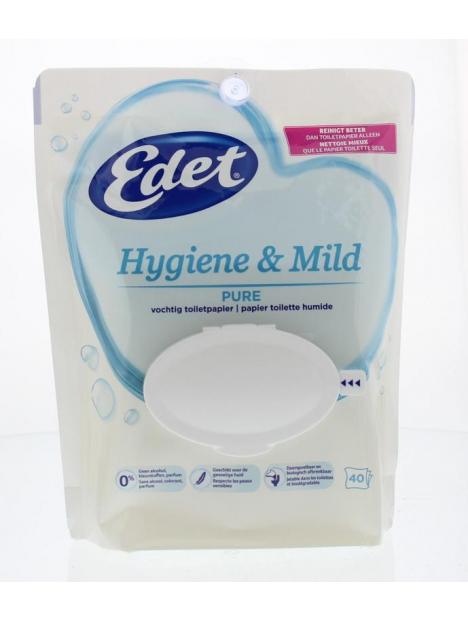 Cumulatief Beg Aanwezigheid Edet Vochtig toiletpapier hygiene & mild pure