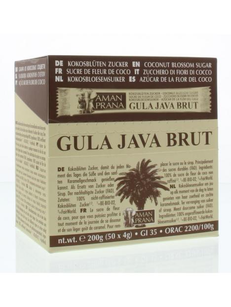 Gula java brut stick 50 x 4 gram bio