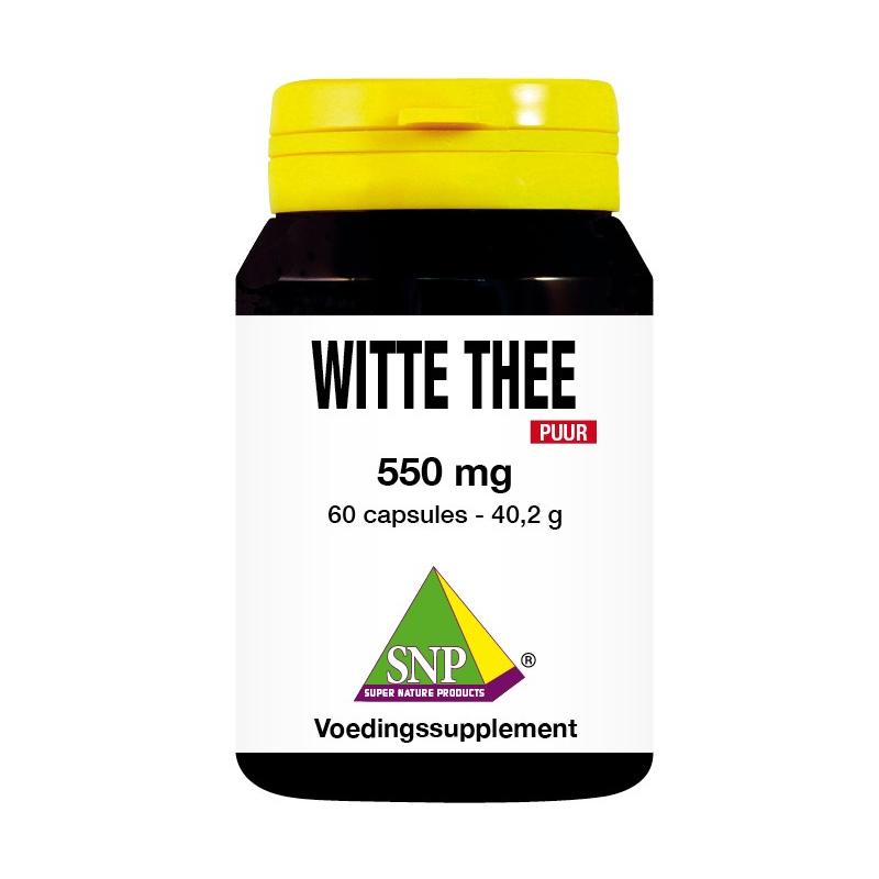 Witte thee 550 mg puur