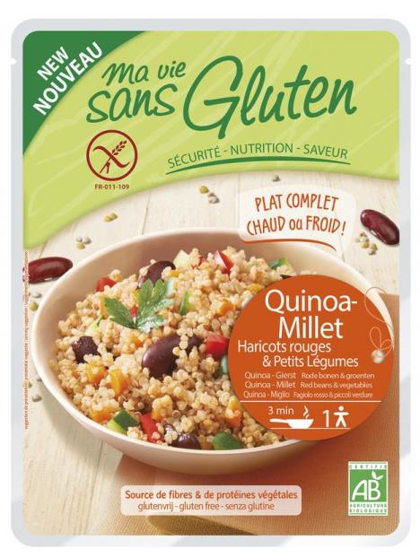 Quinoa gierst rode bonen & groente glutenvrij bio