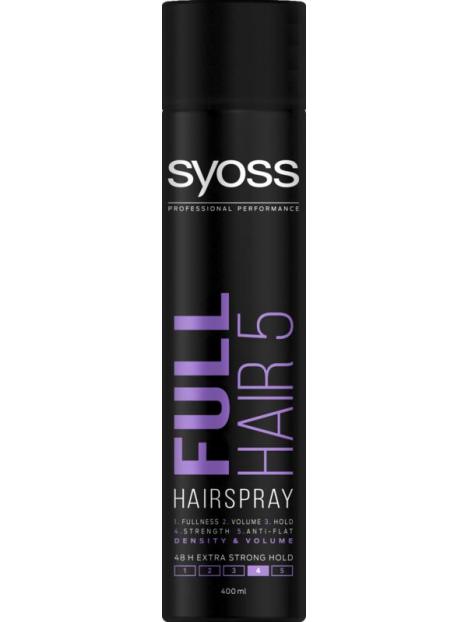 Styling full hair 5 haarspray