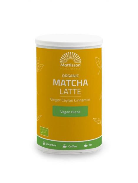Latte matcha gember - Ceylon kaneel bio
