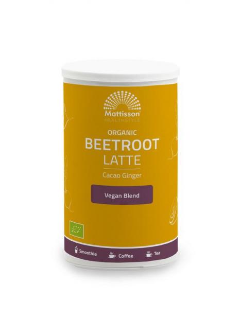 Latte beetroot gember - cacao bio