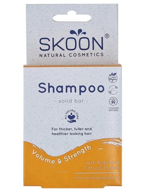 Shampoo solid volume & strength