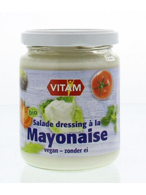 Salade dressing a la mayonaise zonder ei bio
