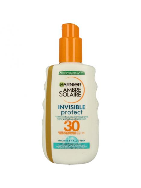 Ambre solaire spray clear protect 30