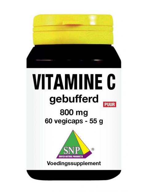 Vitamine C 800 mg gebufferd puur