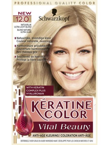 Keratine Haarverf Ultra lichtblond
