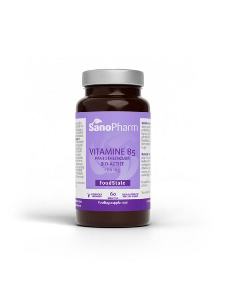 Vitamine B5 pantotheenzuur 50 mg