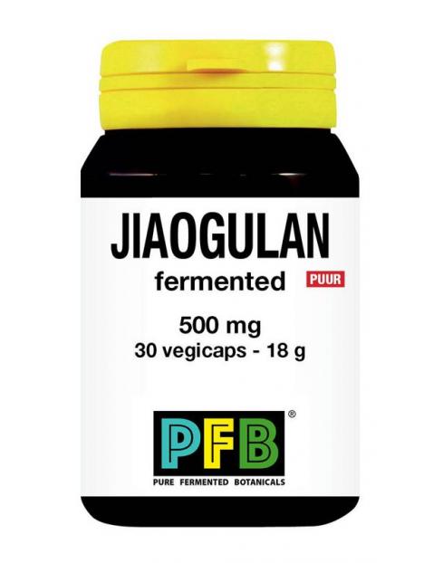 Jiaogulan fermented 500 mg puur