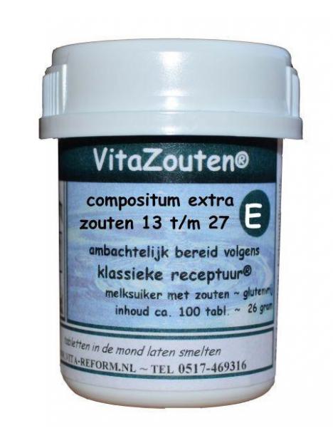 Vitazouten compositum extra 13 t/m 27