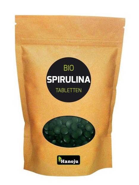 Spirulina 400 mg paper bag bio