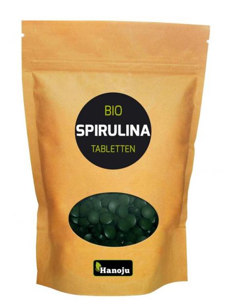 Spirulina 400 mg paper bag bio