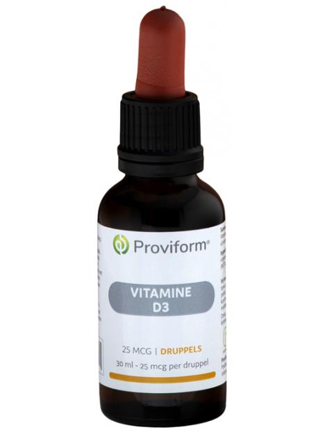 Vitamine D3 - 25 mcg druppels