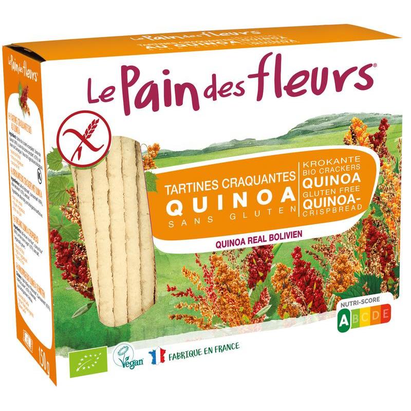 Quinoa crackers bio