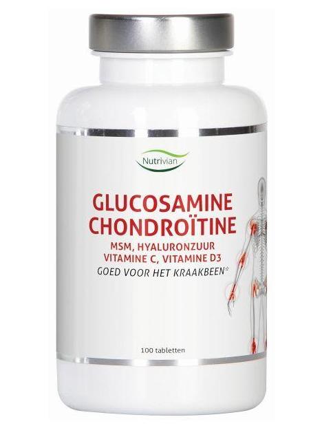Glucosamine chondoitine MSM hyaluron vit D3/C