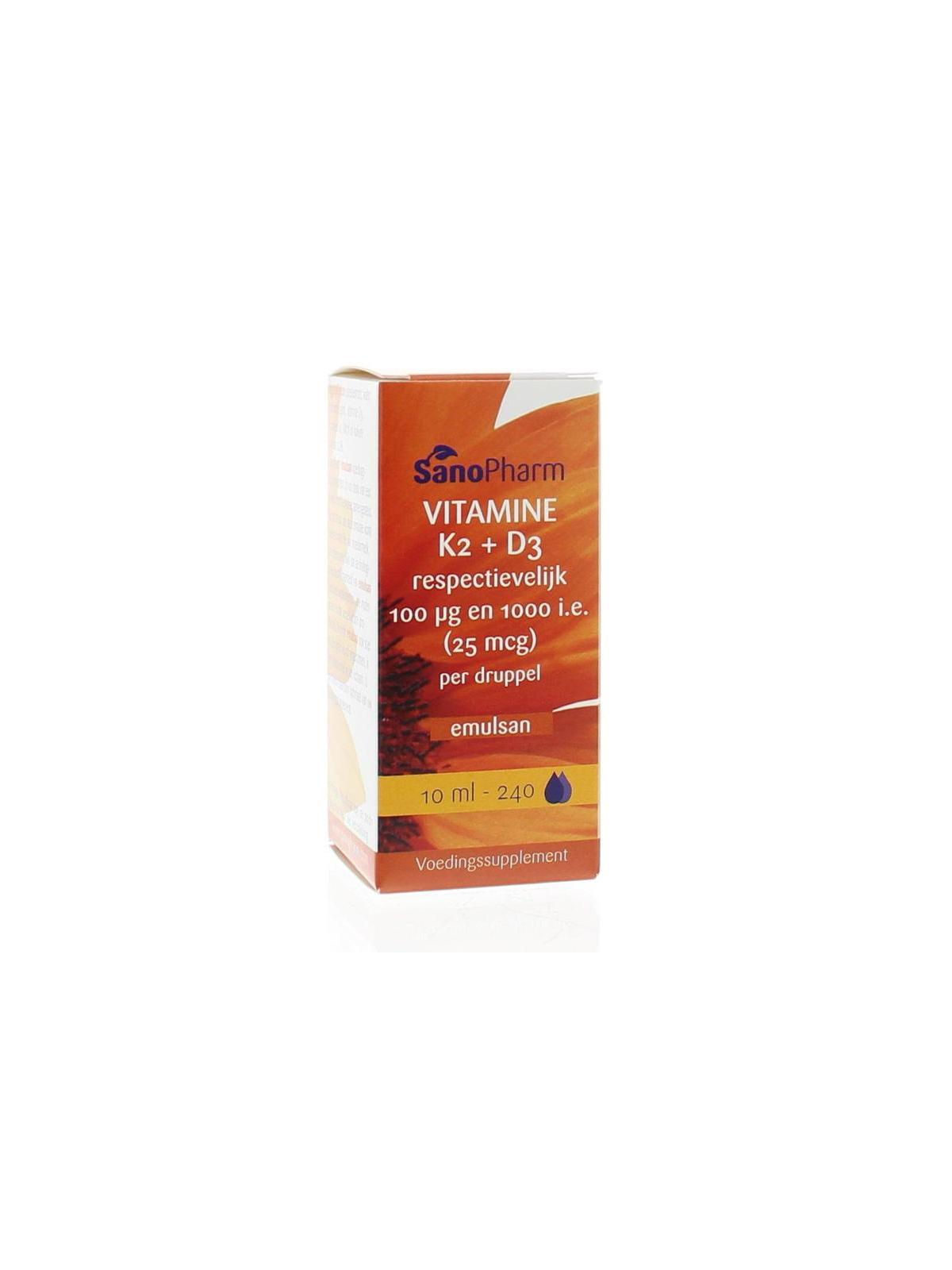 Vitamine K2 D3 emulsan