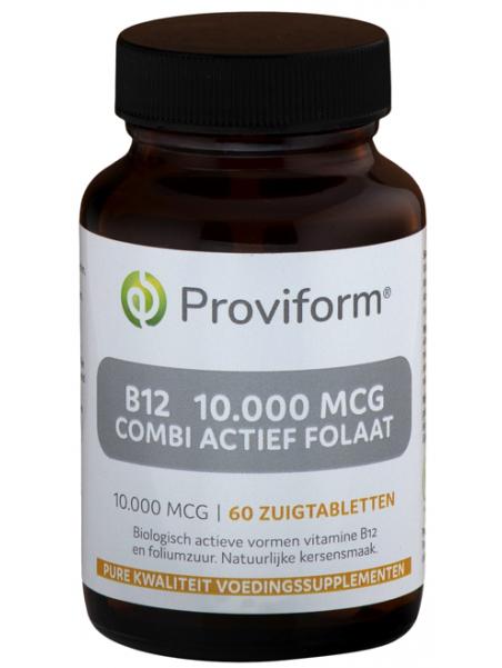 Vitamine B12 10.000 mcg combi actief folaat