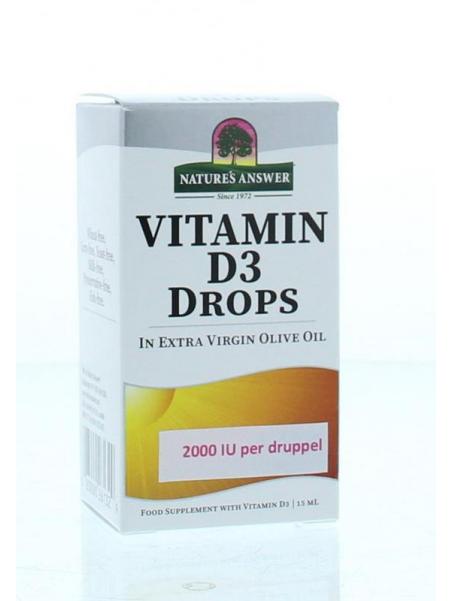 Vitamine D3 2000 IU 50 mcg per druppel