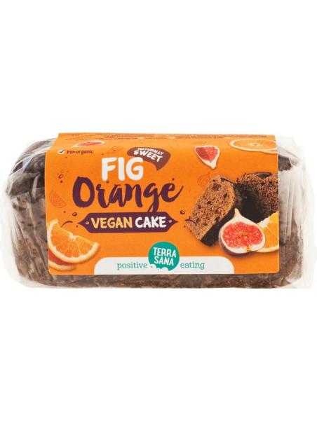 Vegan cake vijg & sinaasappel bio