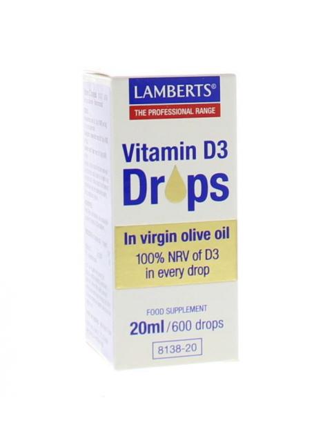 Vitamine D3 druppels