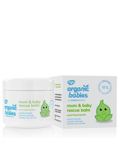 Organic babies mum & baby rescue balm scent free