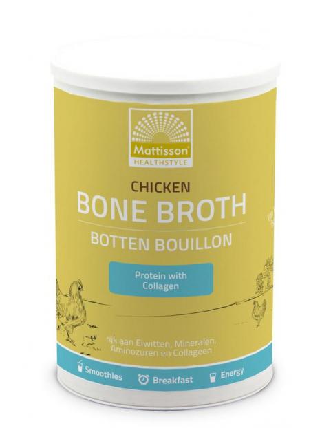 Chicken bone broth - Botten bouillon kip