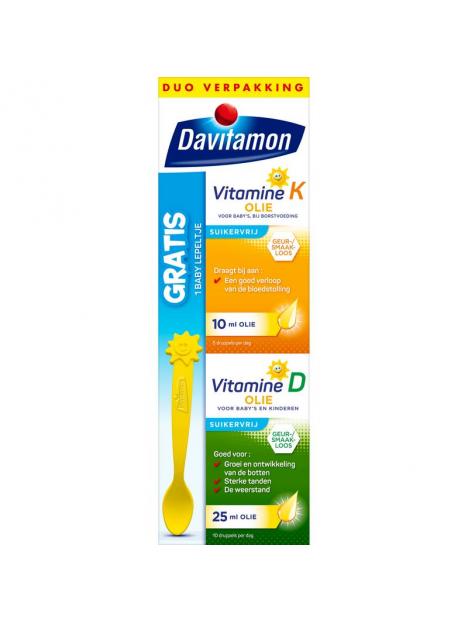Baby vitamine D & K 25 mcg
