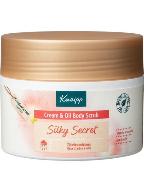 Kneipp Cream & oil body scrub silky secret