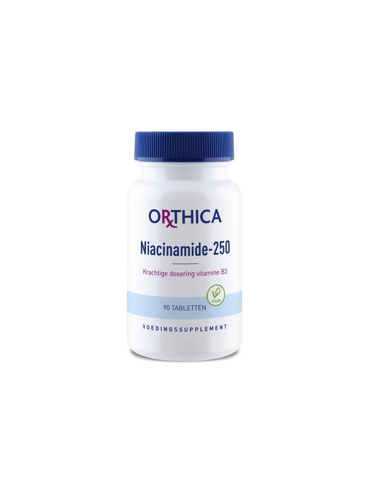 Vitamine B3 niacinamide 250