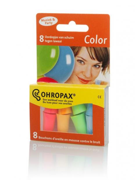 Polijsten waterval Psychologisch Ohropax Oordopjes geluiddempend color