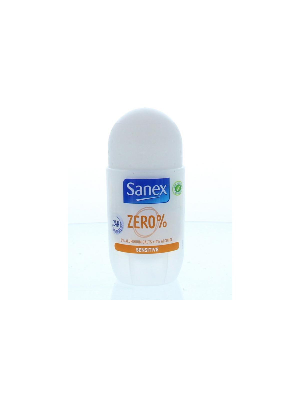 Onderscheid multifunctioneel Belang Sanex Deodorant roll-on zero% sensitive