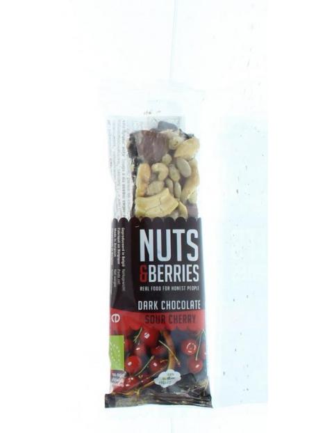 Nuts & berries choco sour cherry bio