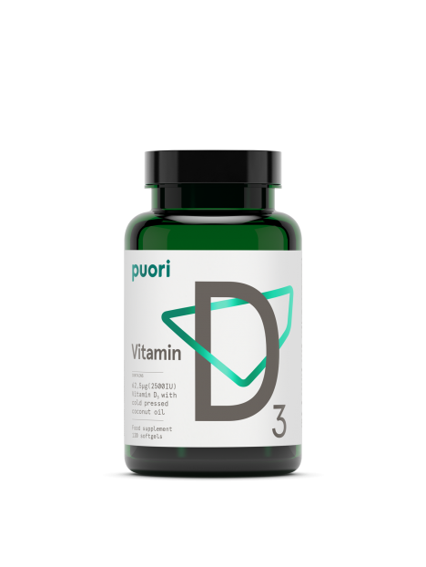 D3 - Vitamin D of natural origin (2500 IU)
